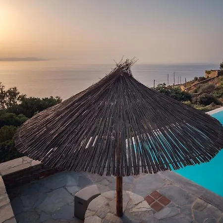 Kea Boho Luxury With Pool & Stunning Views فيلة *