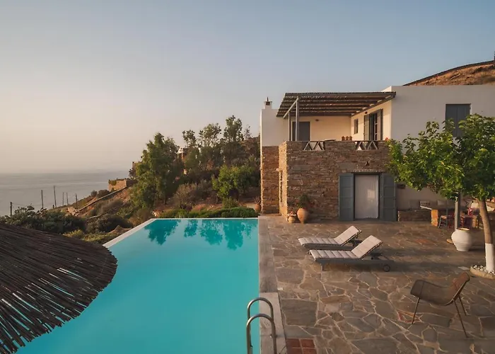 Villa Kea Boho Luxury With Pool & Stunning Views Melissaki