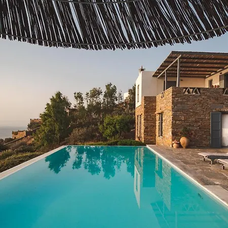 Kea Boho Luxury With Pool & Stunning Views Melissaki