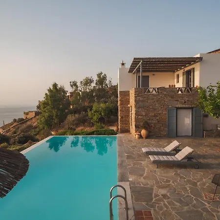 Vila Kea Boho Luxury With Pool & Stunning Views Melissaki